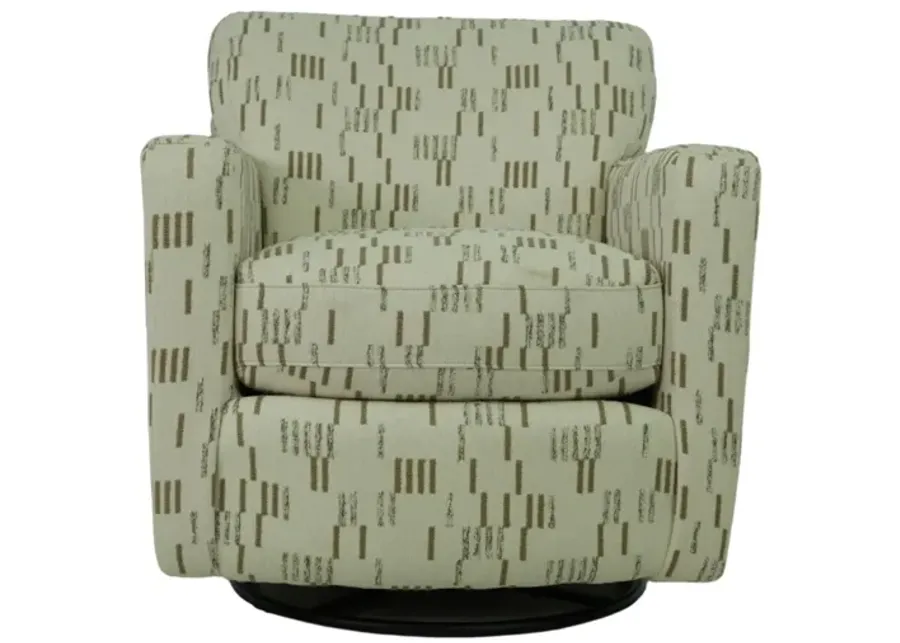 CAROLY WOOL SWIVEL GLIDER