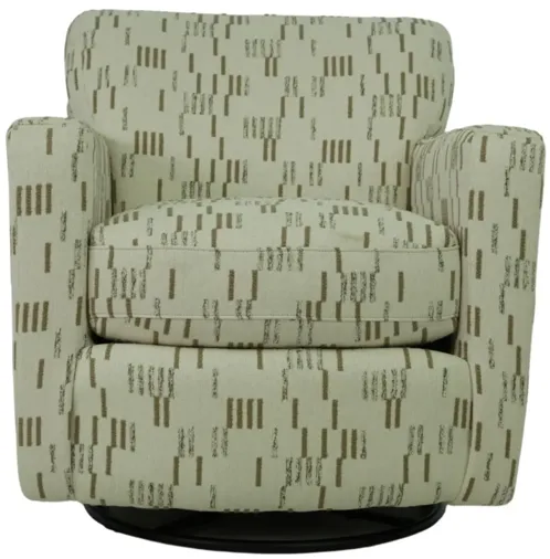 CAROLY WOOL SWIVEL GLIDER