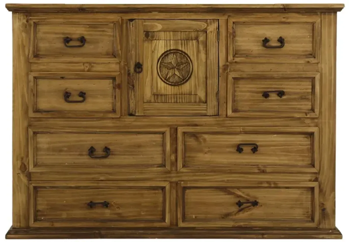 MANSION TEXAS STAR DRESSER