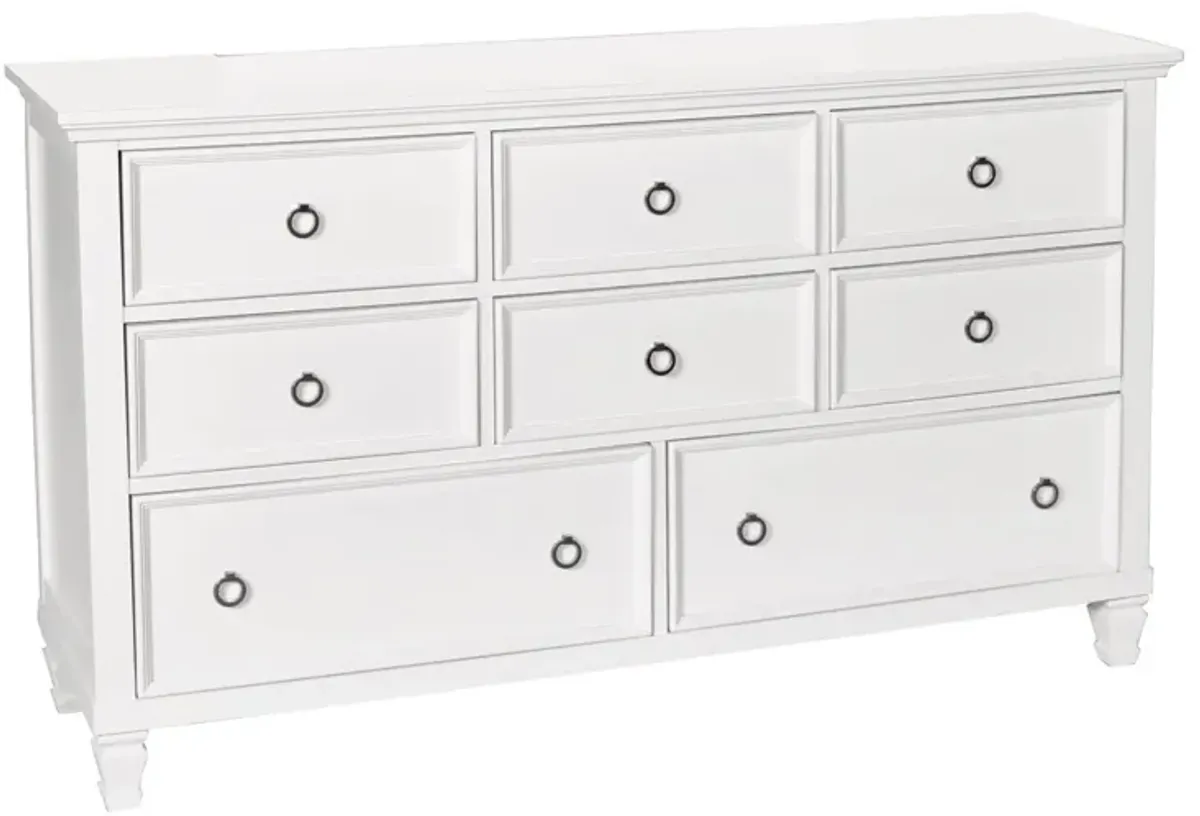 TAMARACK WHITE DRESSER