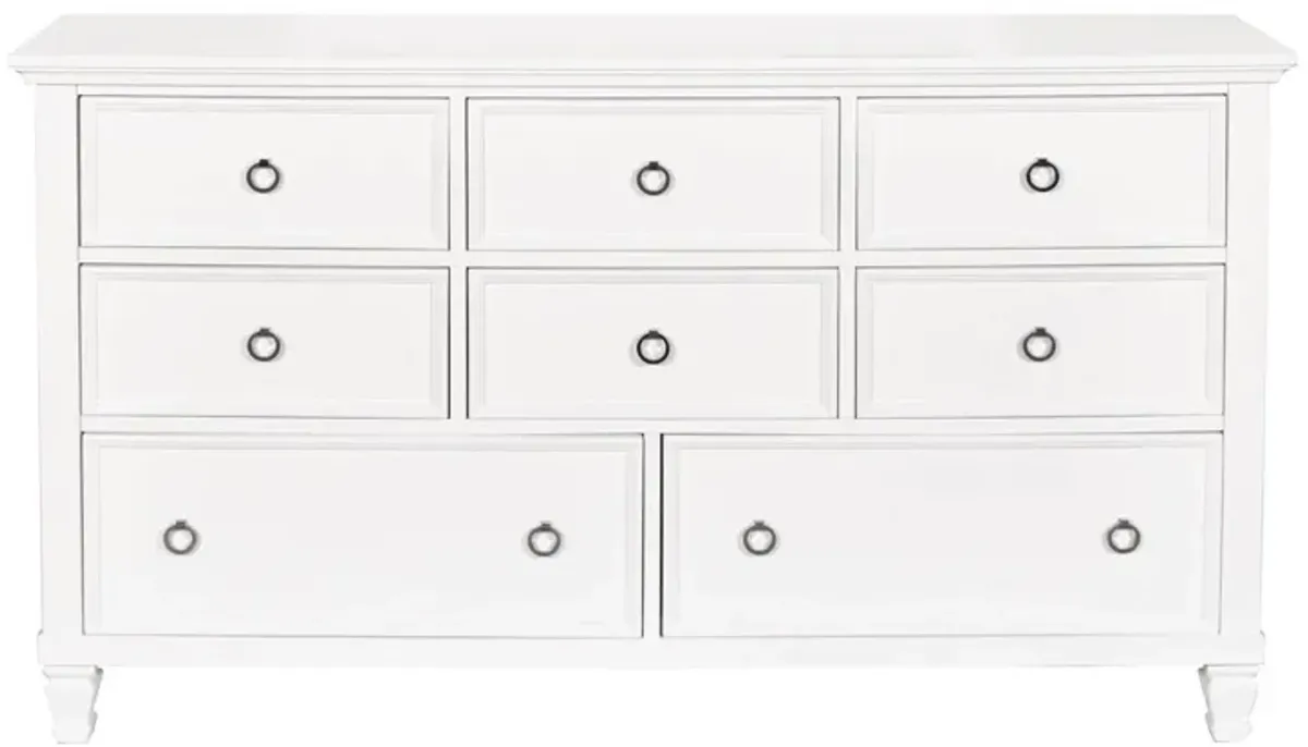 TAMARACK WHITE DRESSER