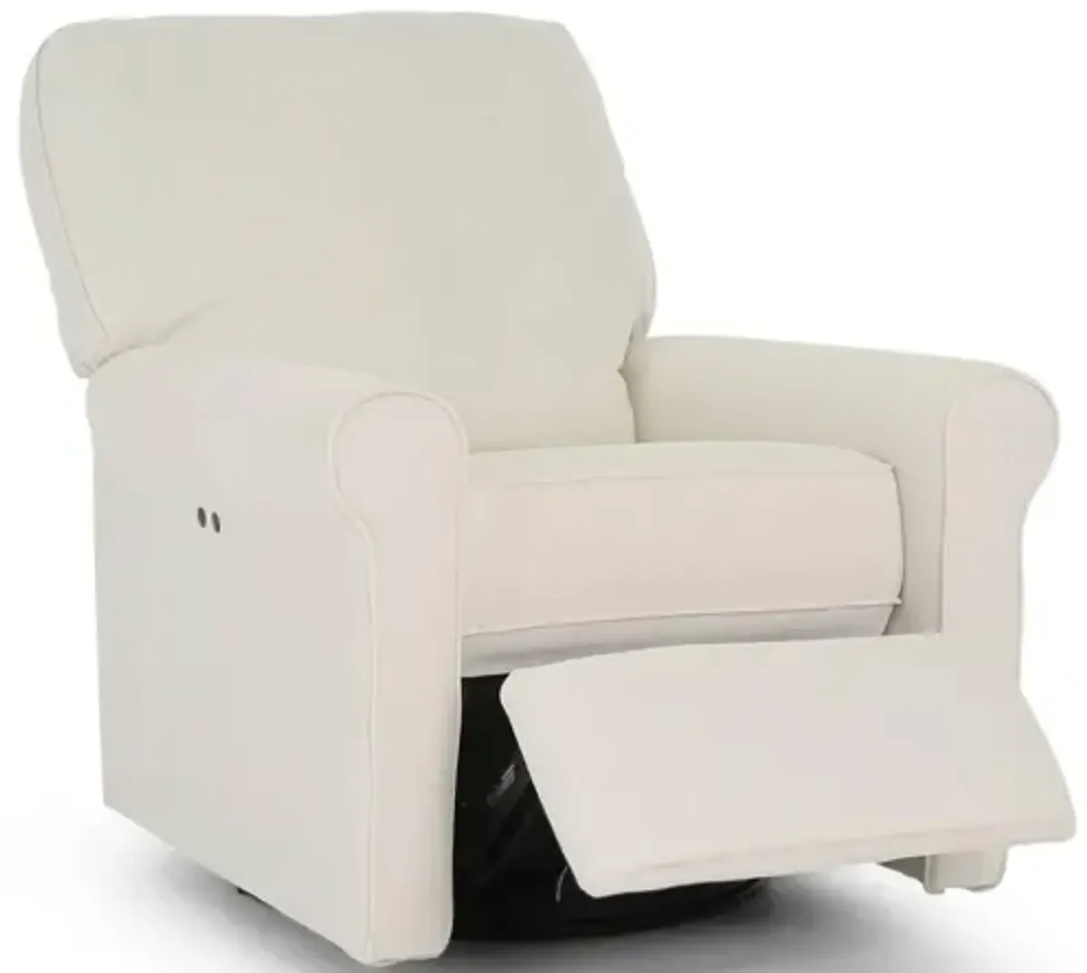 ILLUSION CHALK POWER SWIVEL RECLINER