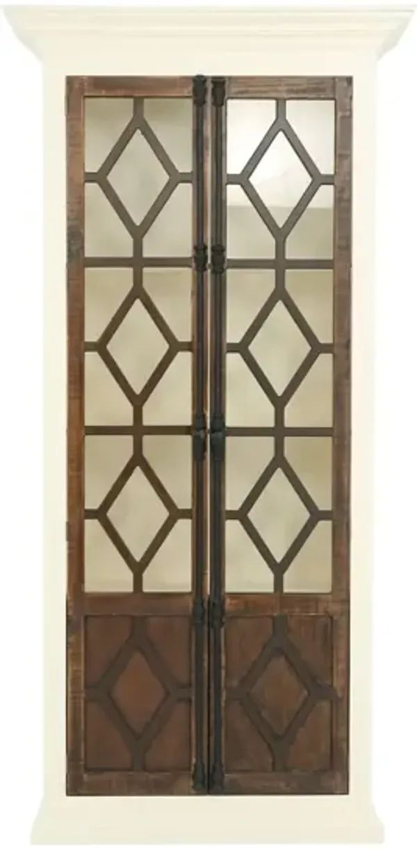 ZAYDEN WHITE/TOBACCO CABINET