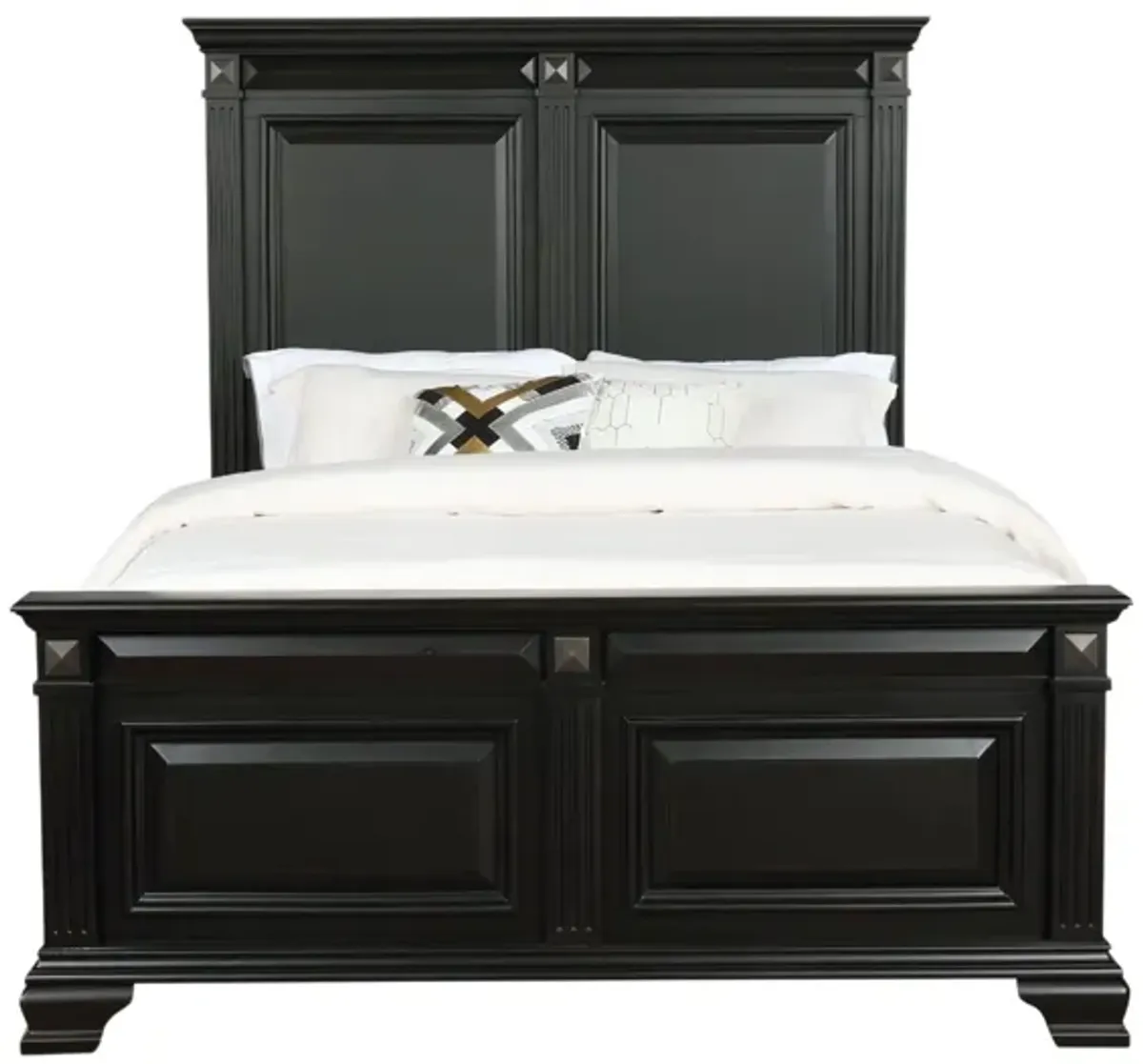 HALIFAX BLACK QUEEN BED