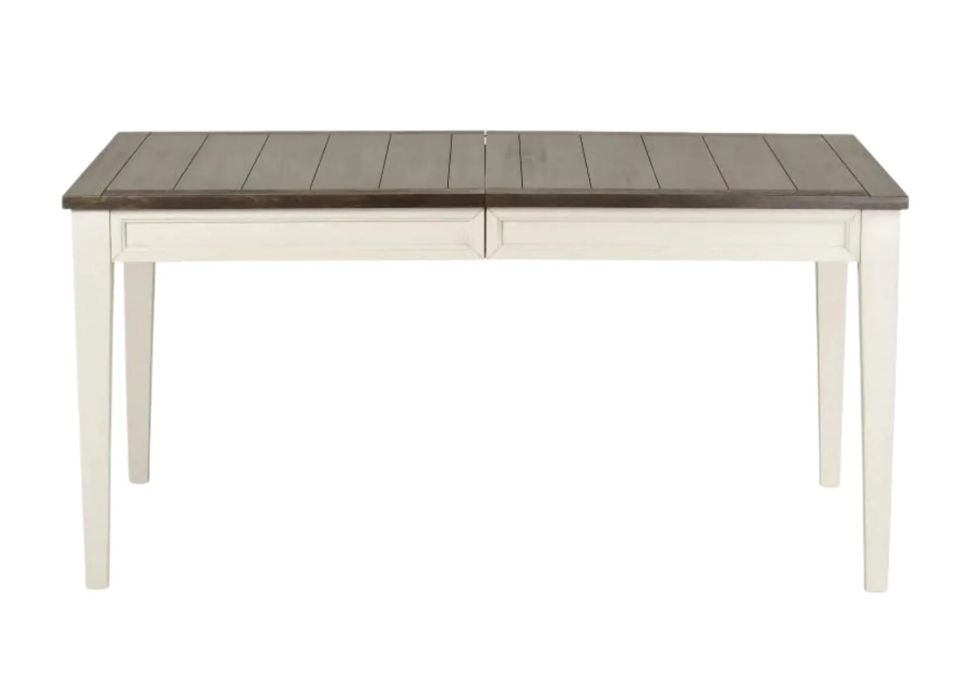 CAYLA TWO-TONE EXTENDABLE DINING TABLE