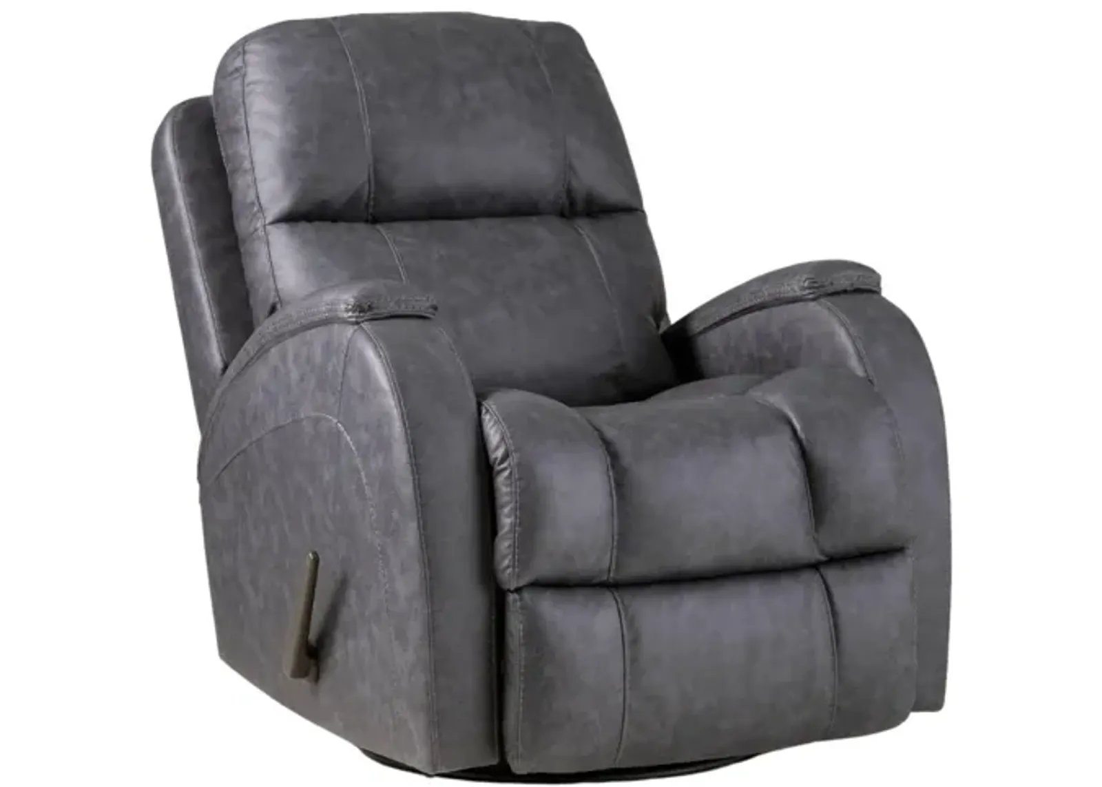 ZENA GRAPHITE SWIVEL GLIDER RECLINER