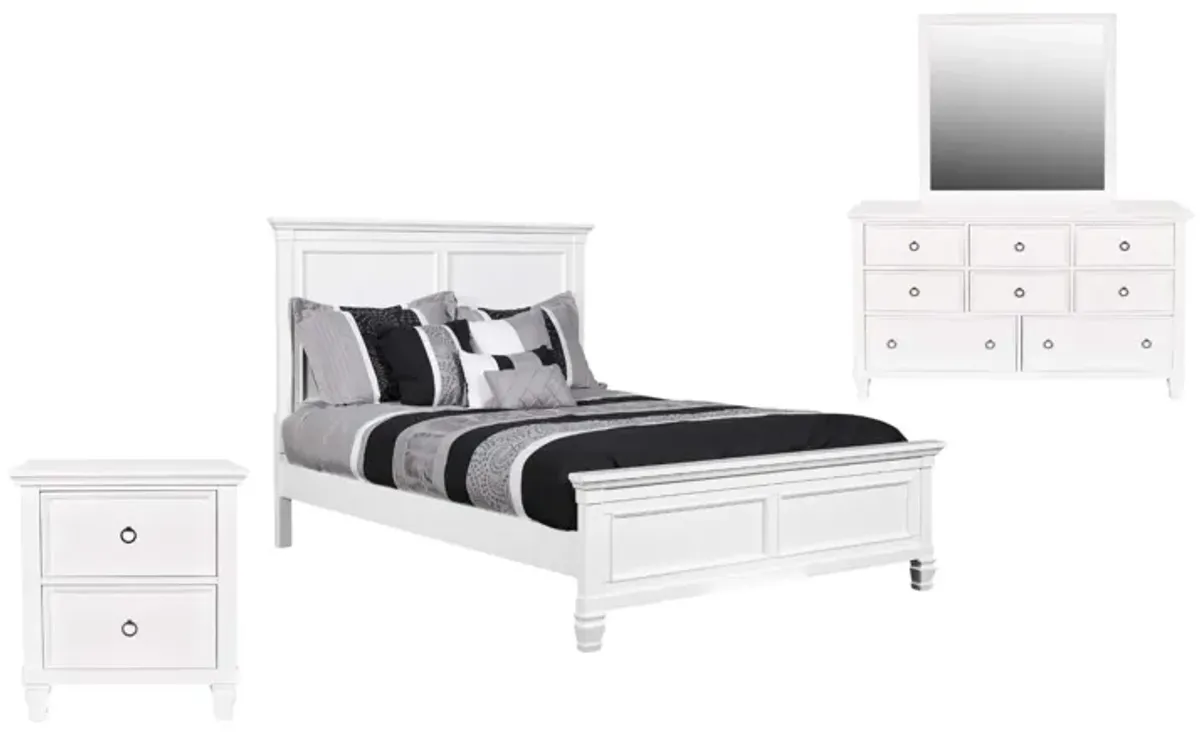 TAMARACK WHITE TWIN BEDROOM