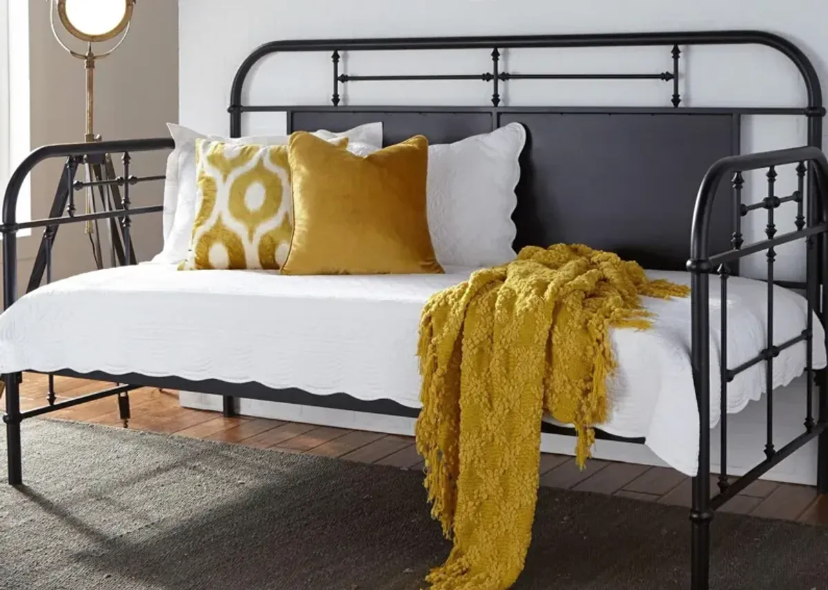 JOLENE VINTAGE BLACK DAYBED