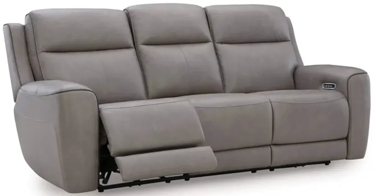 ZELDA COIN LEATHER 2P POWER SOFA