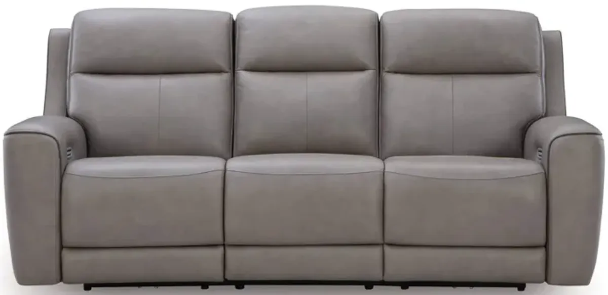ZELDA COIN LEATHER 2P POWER SOFA