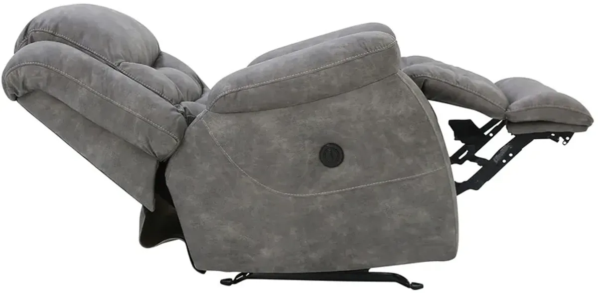 TATUM PEWTER 1P POWER RECLINER