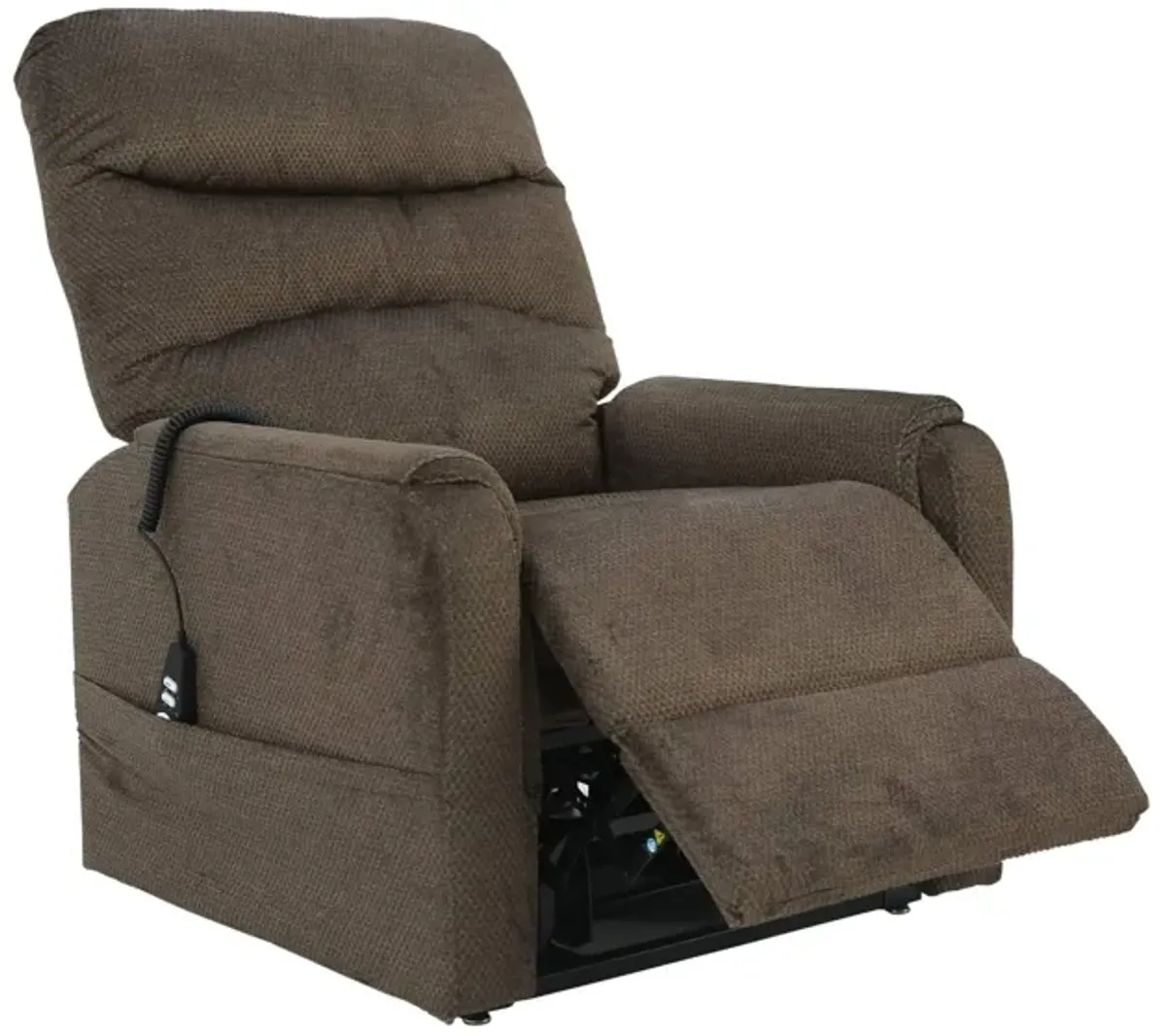 WALNUT LIFT RECLINER WITH HEAT/MASSAGE