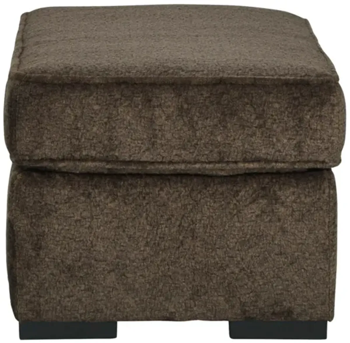 AYLESWORTH CHOCOLATE OTTOMAN