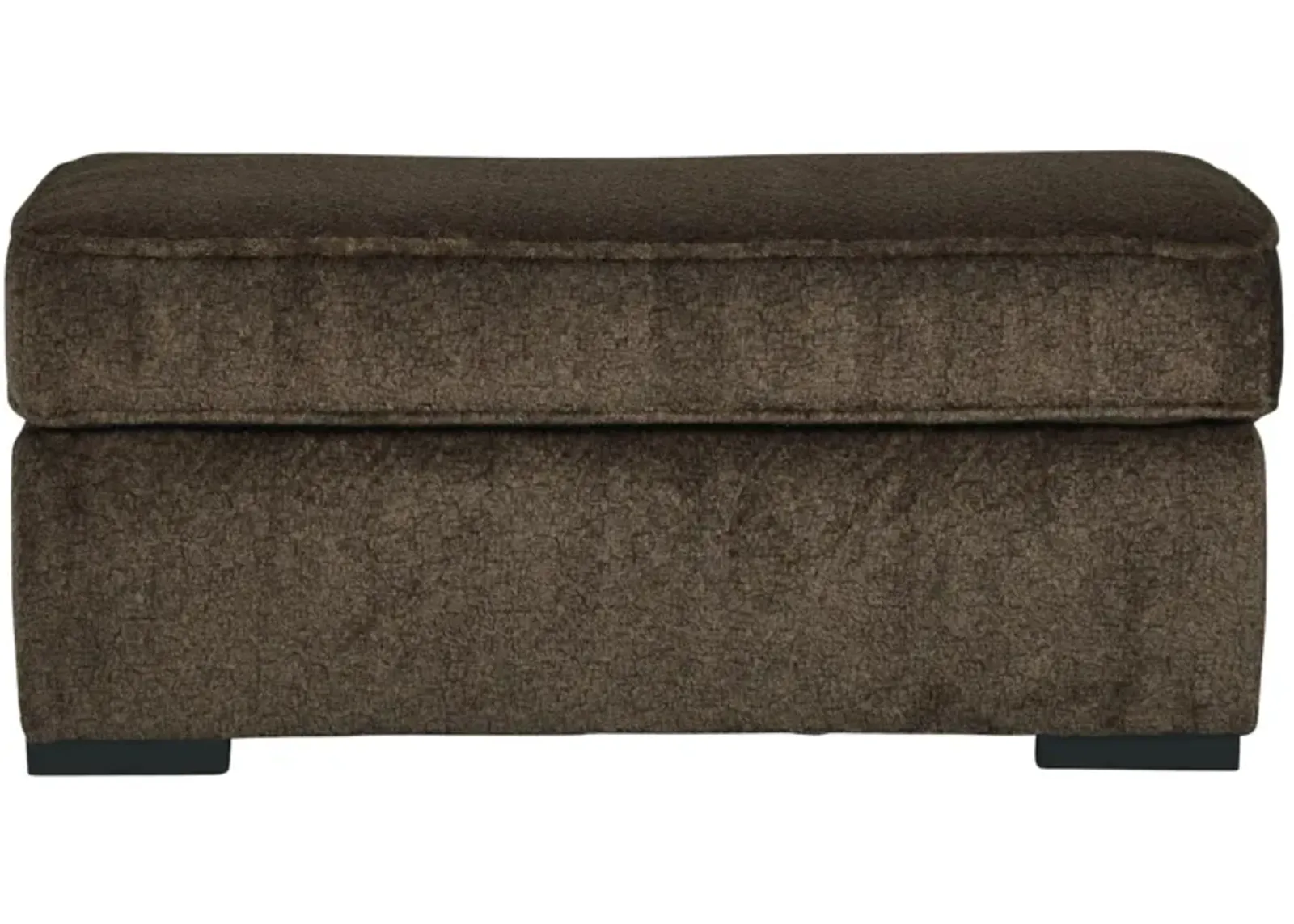 AYLESWORTH CHOCOLATE OTTOMAN