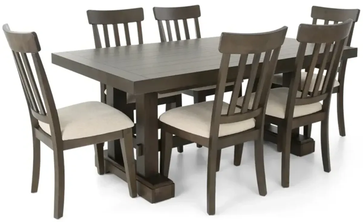 NAPA DARK 7 PIECE DINING SET