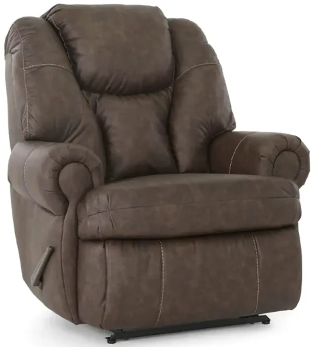 MALCOLM WALNUT BIG MAN RECLINER