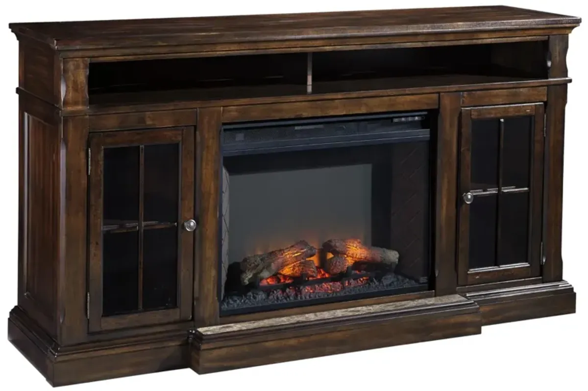 RODDINTON 72" TV STAND WITH FIREPLACE