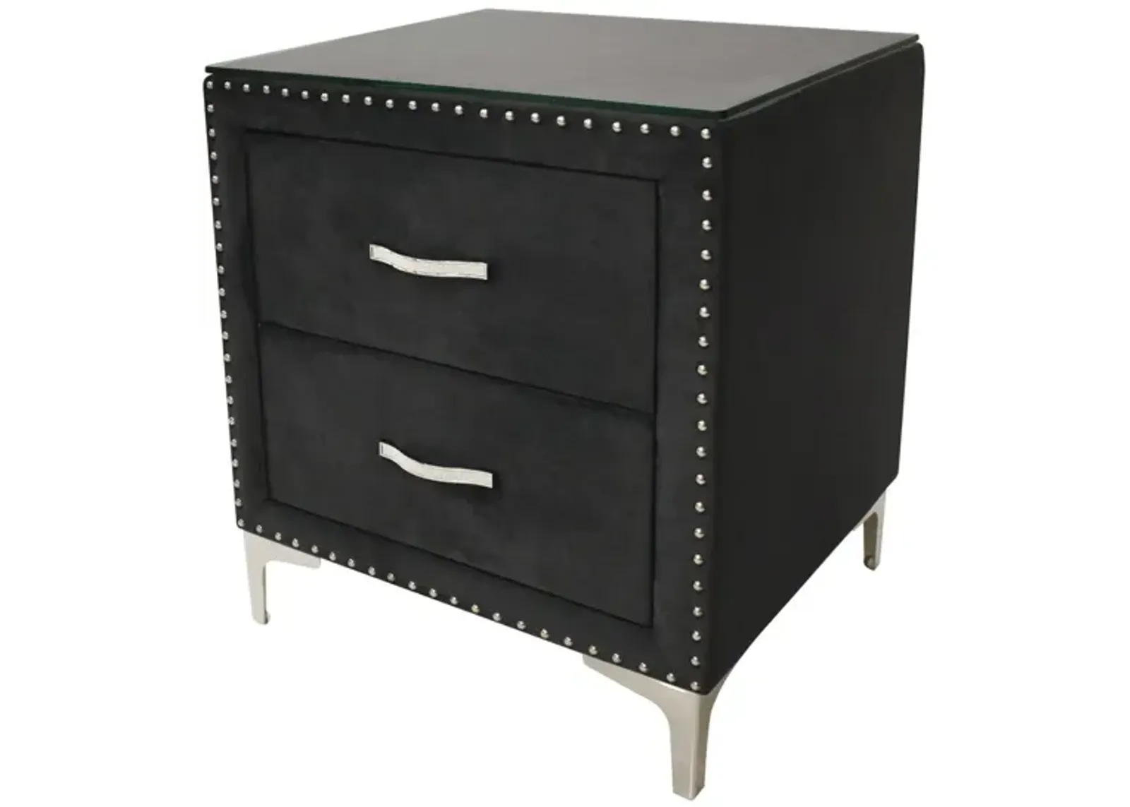 LUCINDA BLACK NIGHTSTAND