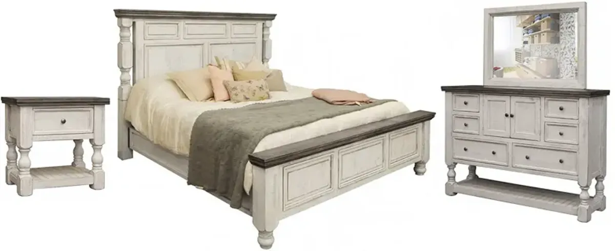 STONE QUEEN BEDROOM SET