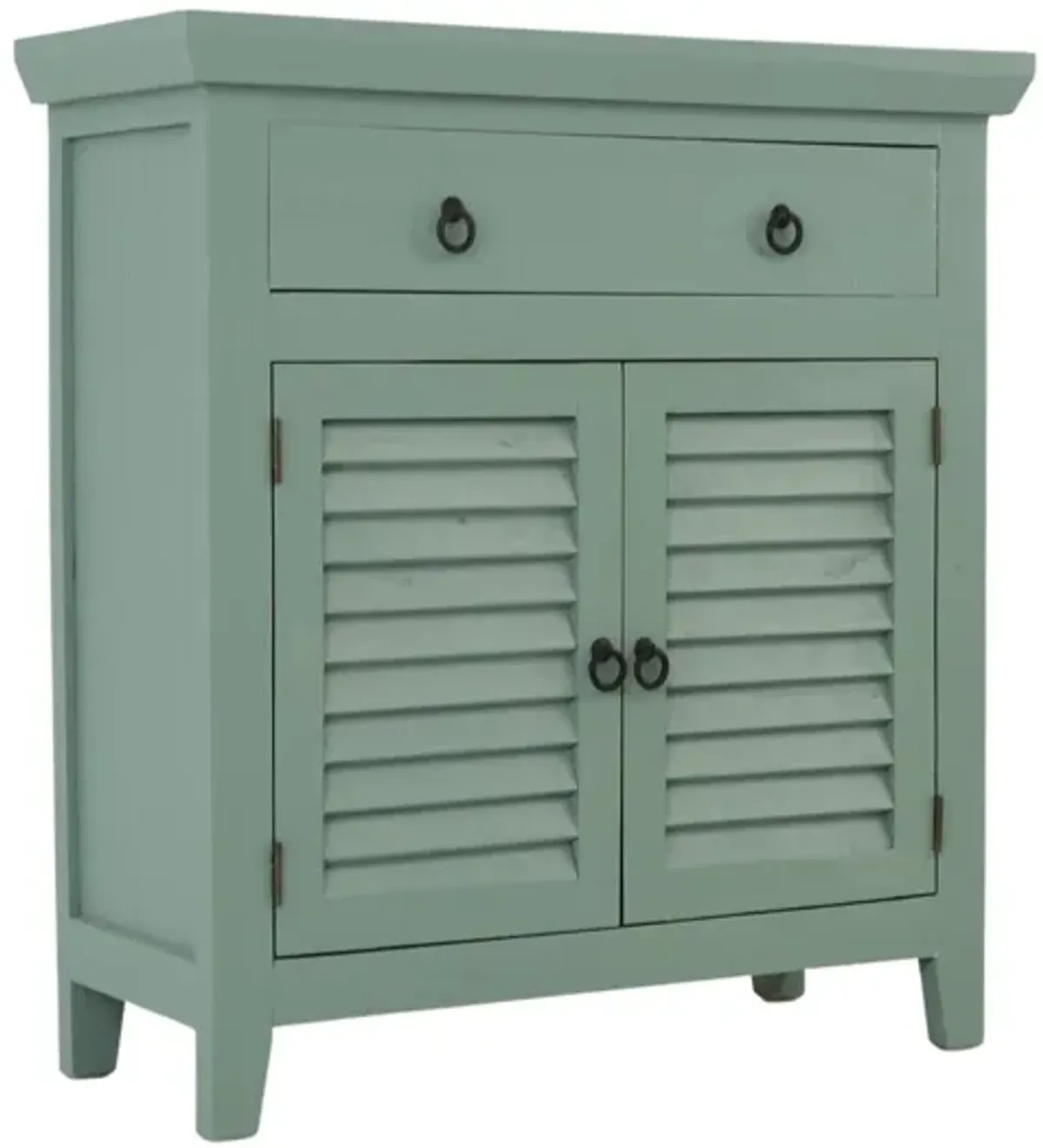 CLASSIC SHUTTER BLUE CABINET