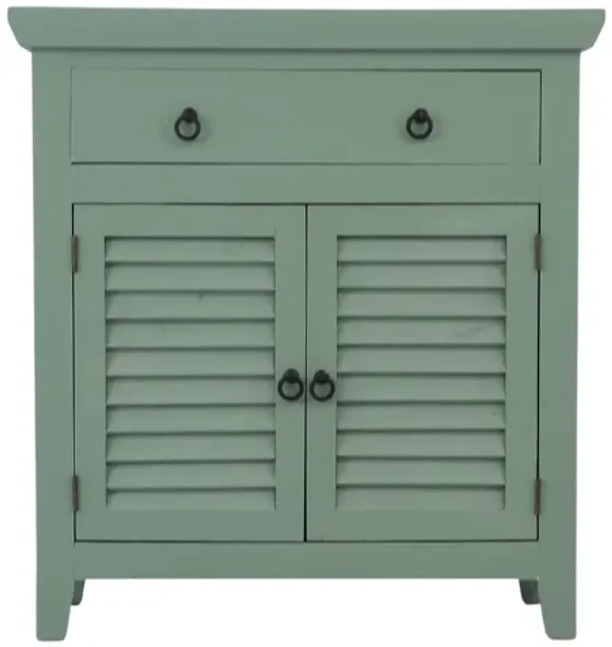 CLASSIC SHUTTER BLUE CABINET