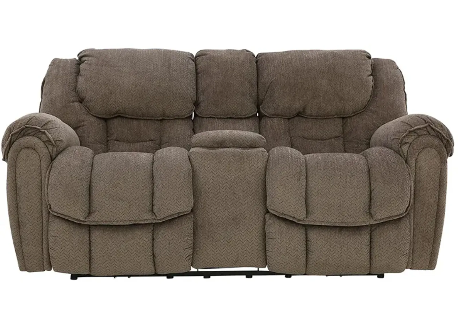 BAXTER TAUPE 1P POWER LOVESEAT WITH CONSOLE