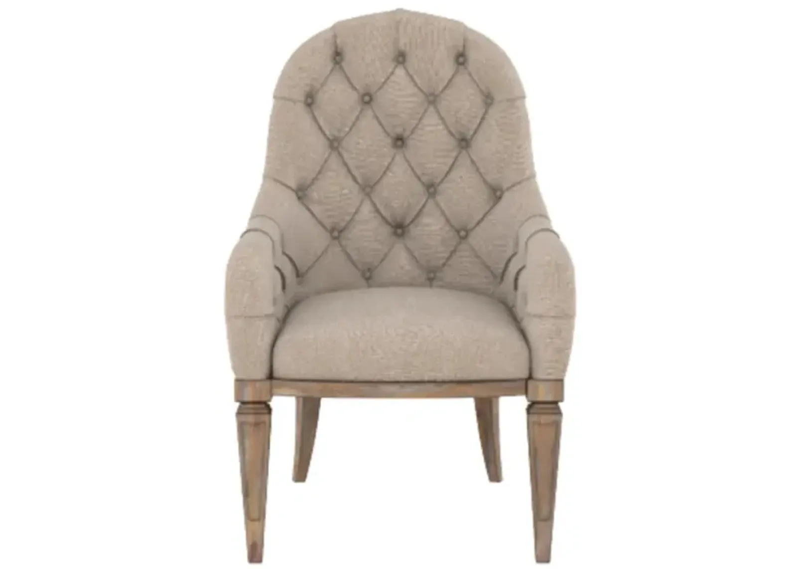 ARCHITRAVE UPHOLSTERED ARM CHAIR