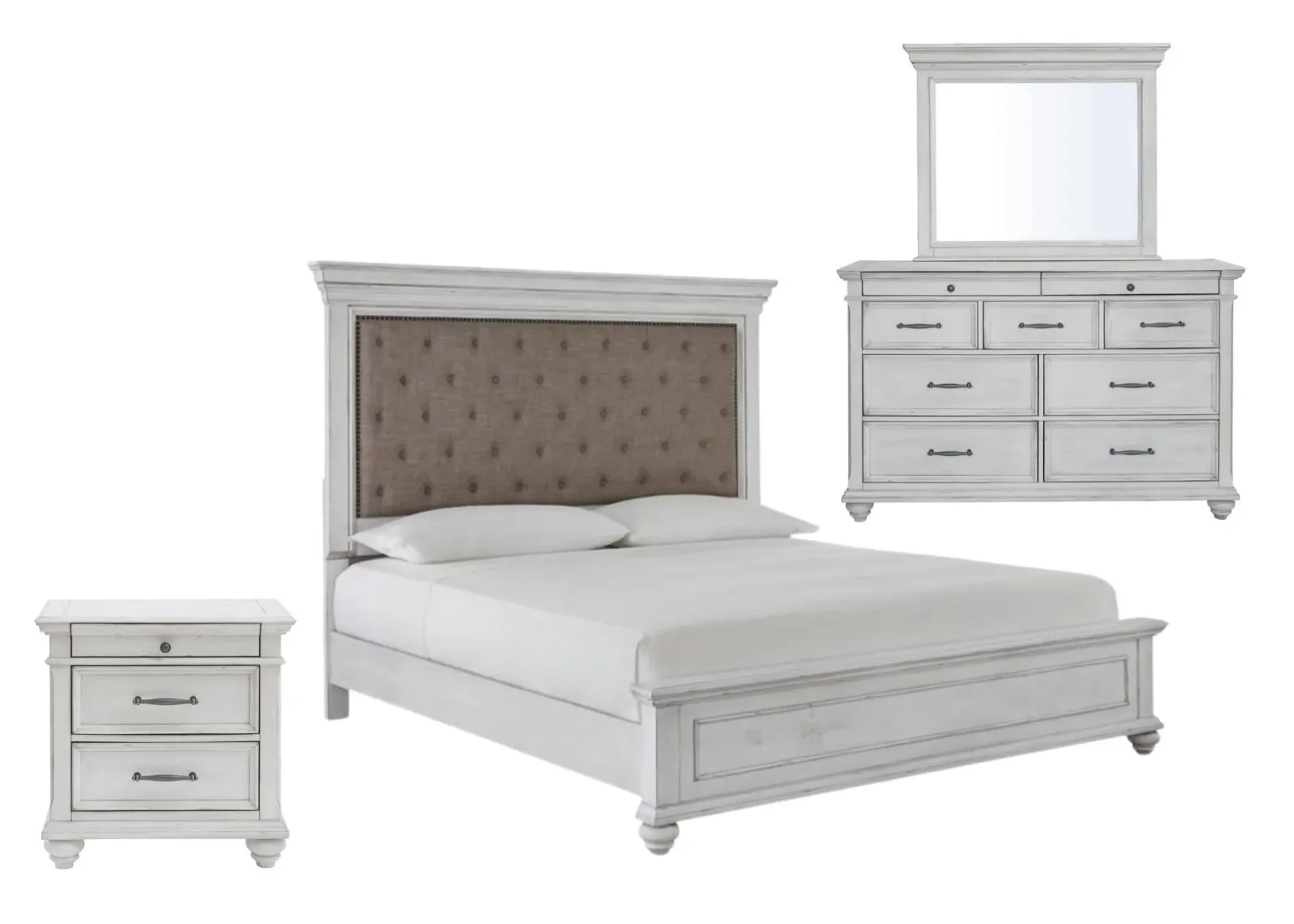 KANWYN KING UPHOLSTERED BEDROOM