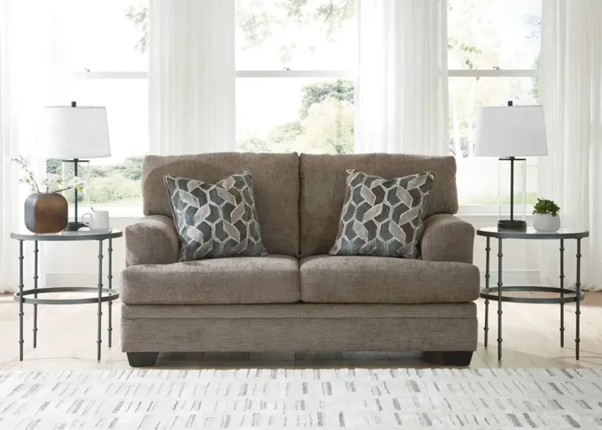 STONEMEADE NUTMEG LOVESEAT