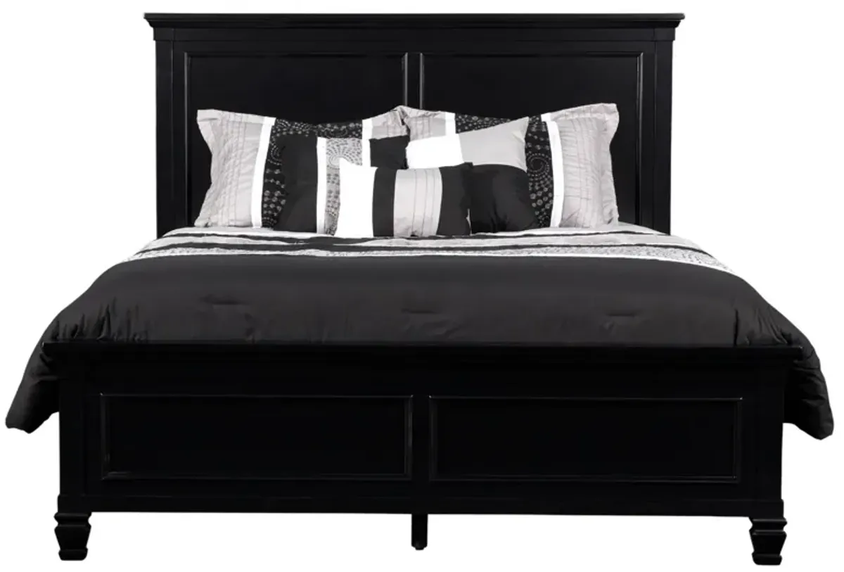 TAMARACK BLACK QUEEN BED