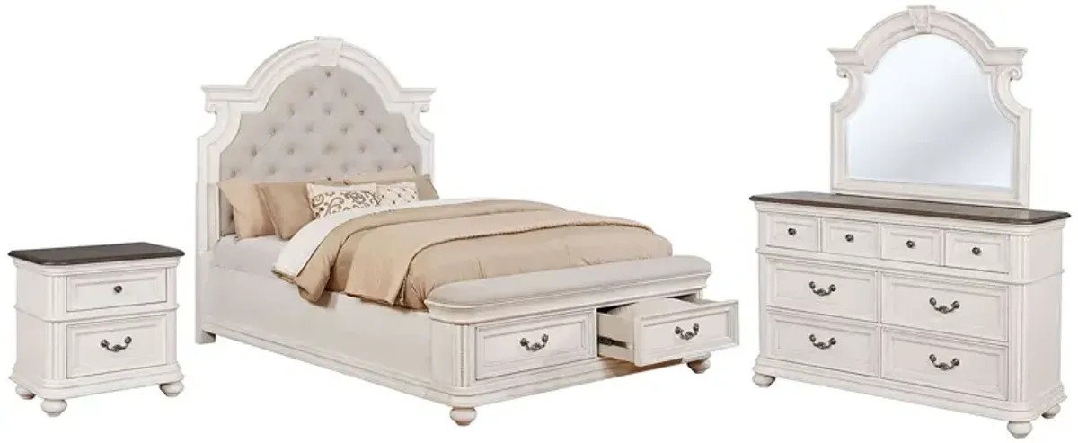 MALLORY WEATHERED KING BEDROOM SET