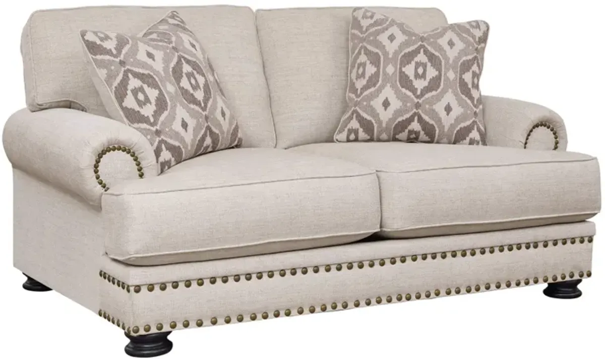 MERRIMORE LINEN LOVESEAT