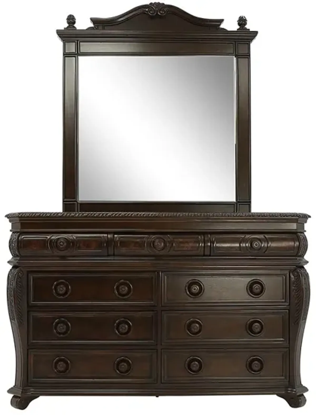 HILLSBORO DRESSER AND MIRROR