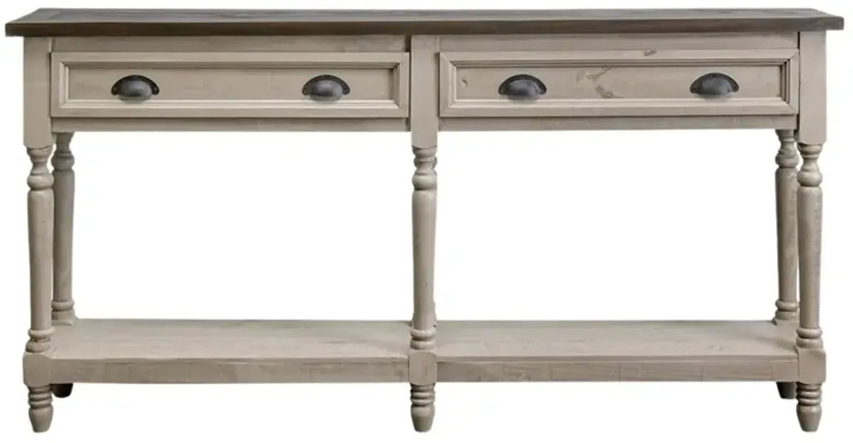 CID TWO DRAWER SOFA TABLE