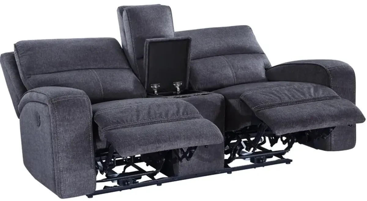 LOVELL POWER RECLINING LOVESEAT P1