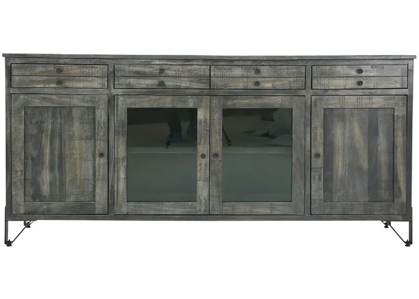 MORO GRAY MEDIA CONSOLE