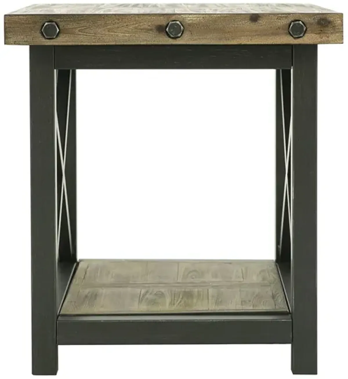 CARPENTER LIGHT END TABLE