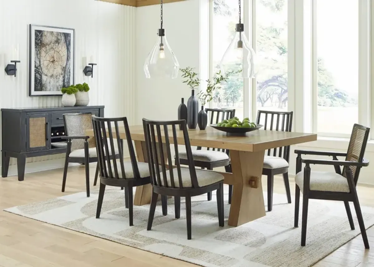 GALLIDEN 7 PIECE DINING SET