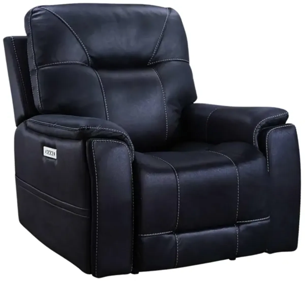 LEXINGTON OCEAN BLUE POWER MEDIA RECLINER