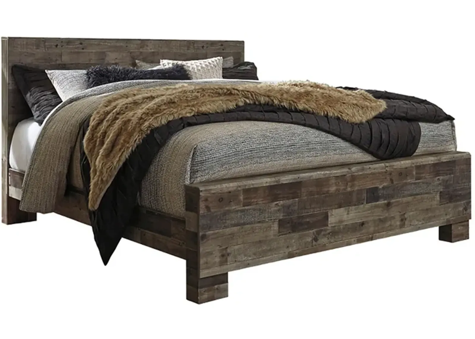 DEREKSON KING PANEL BED