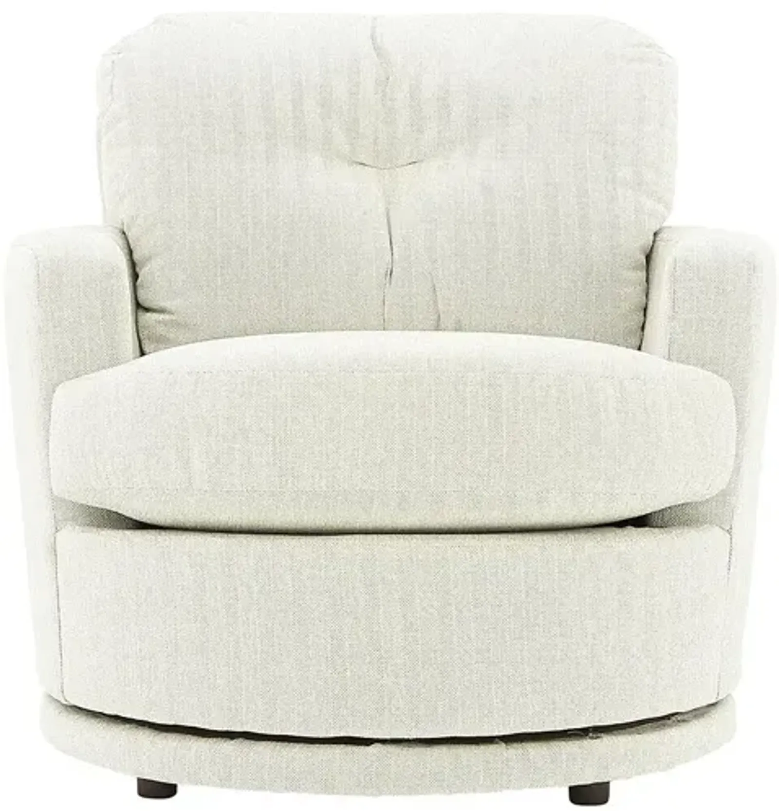 SKIPPER PLATINUM SWIVEL BARREL CHAIR