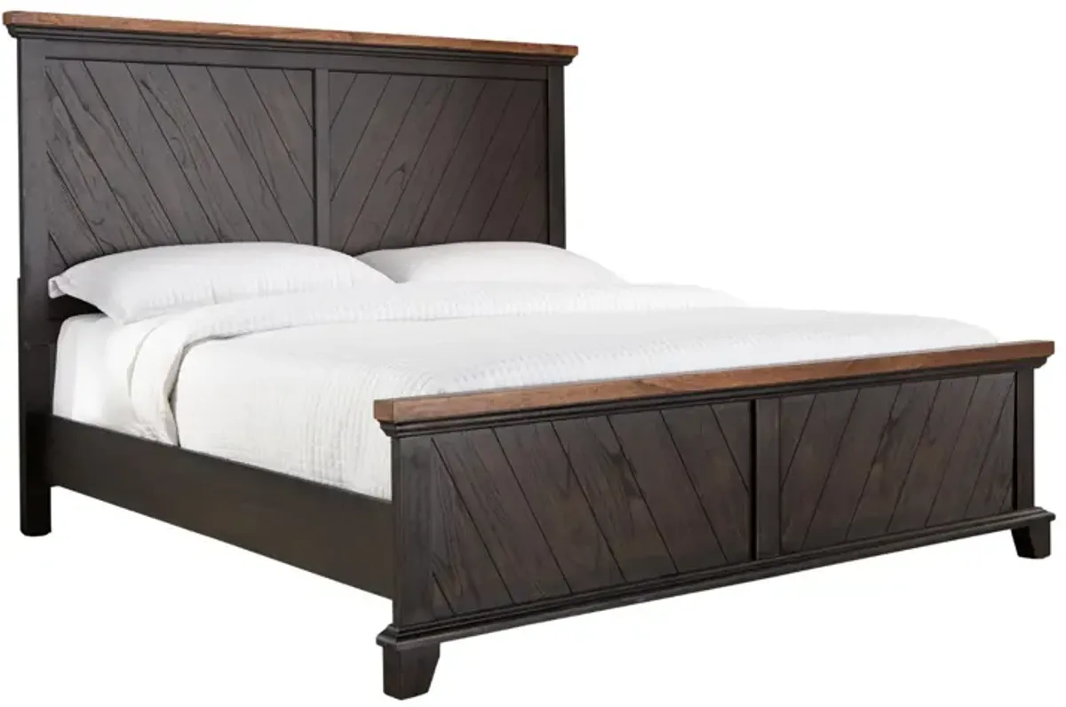 BEAR CREEK BROWN KING BED