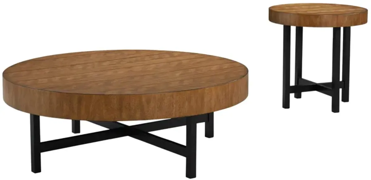 STEENLAGE 2 PIECE OCCASIONAL TABLE SET