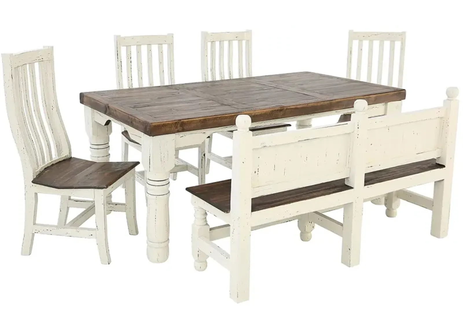 SANTA RITA 6 PIECE DINING SET