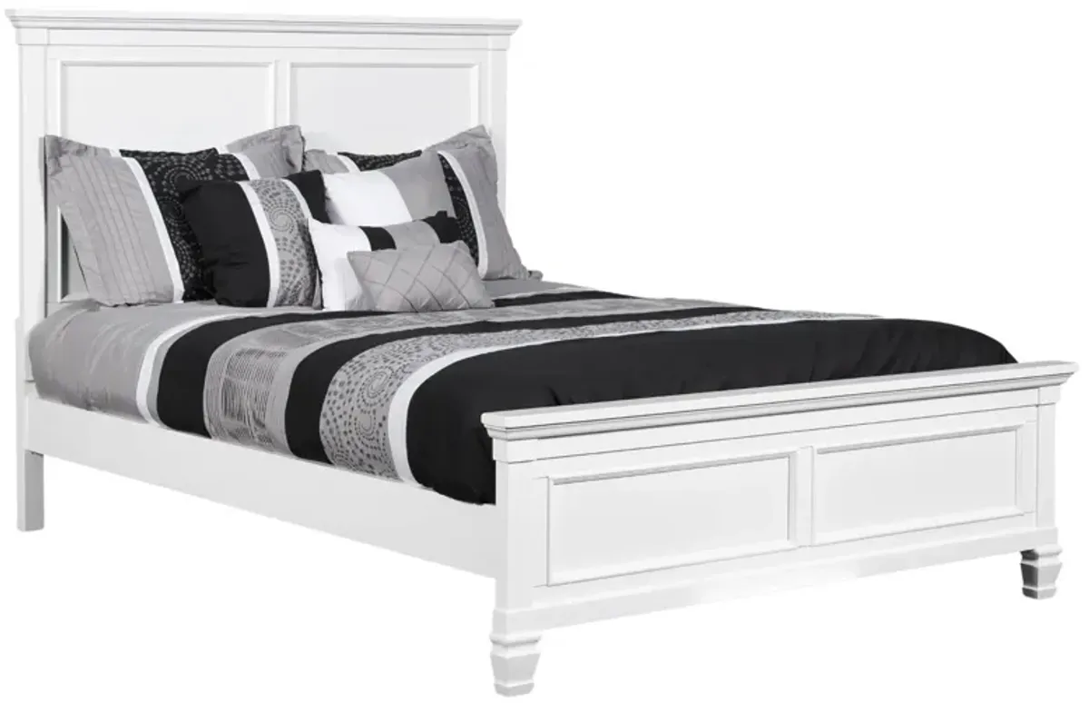 TAMARACK WHITE TWIN BED