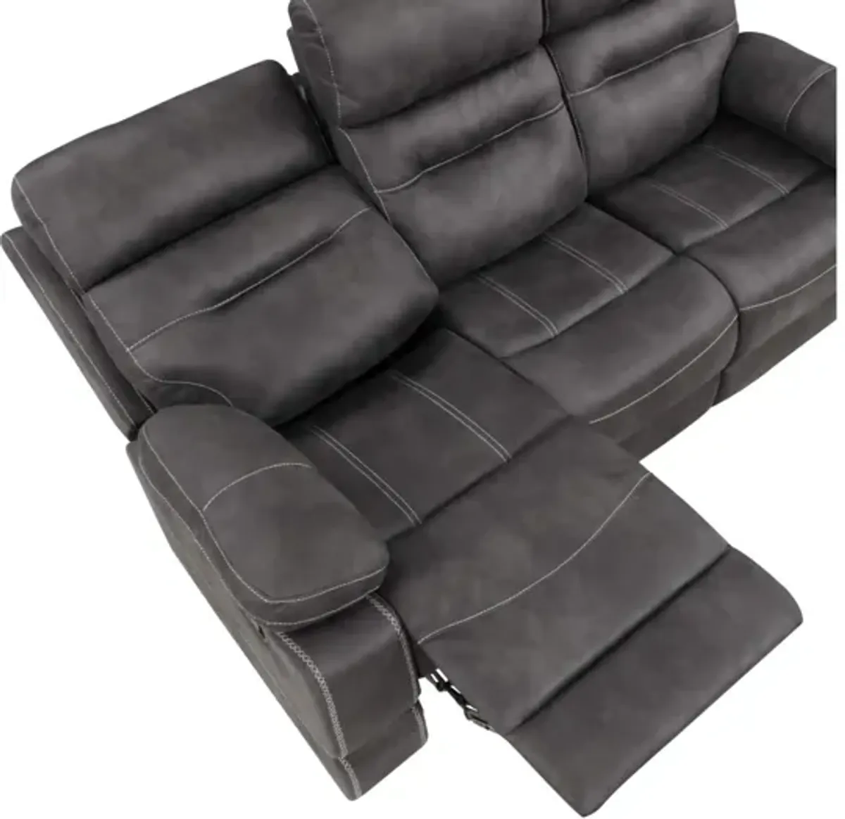 RUDGER GRAY RECLINING SOFA