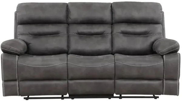 RUDGER GRAY RECLINING SOFA