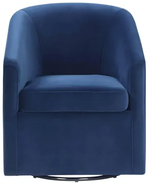 ARLO INDIGO SWIVEL ACCENT CHAIR