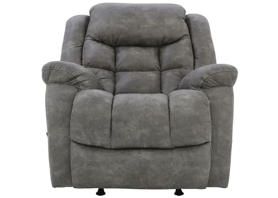 TATUM PEWTER ROCKER RECLINER