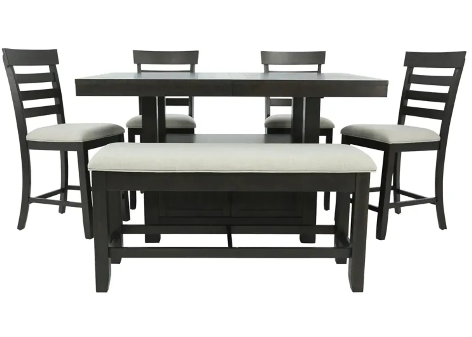 COLORADO 6 PIECE COUNTER HEIGHT DINING SET